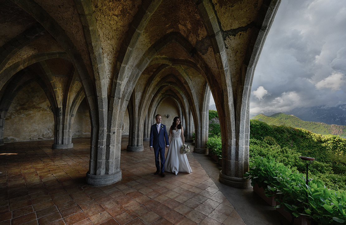 Elopment wedding in Ravello
