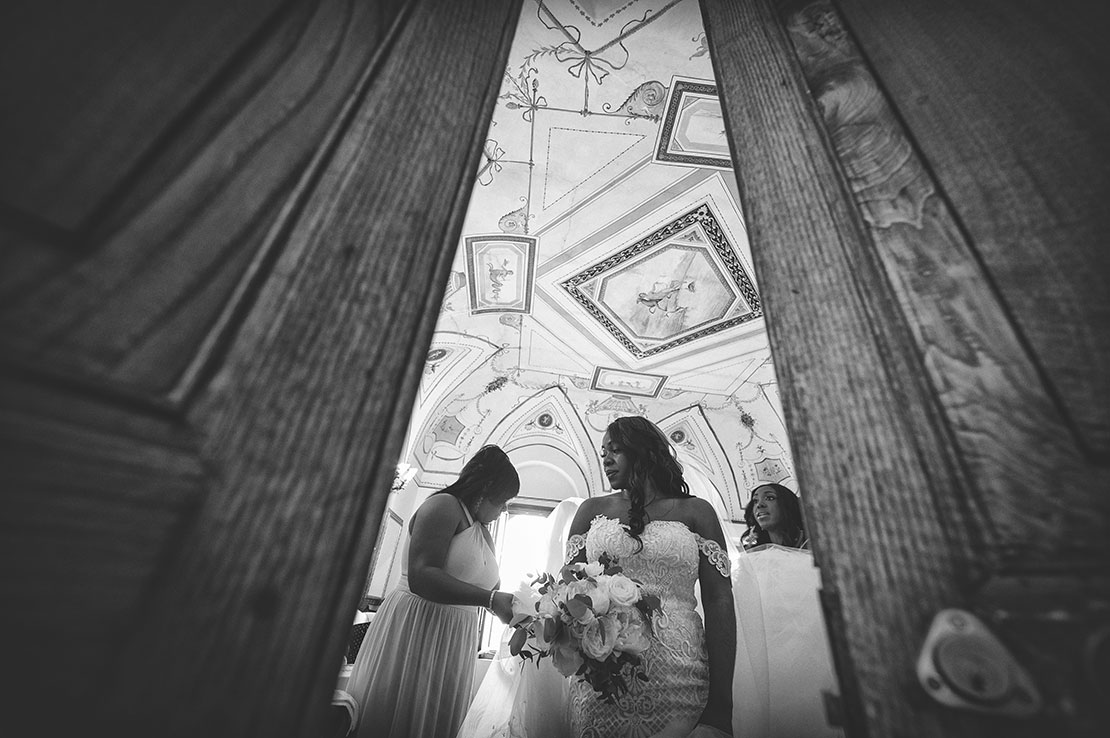 romantic wedding in ravello