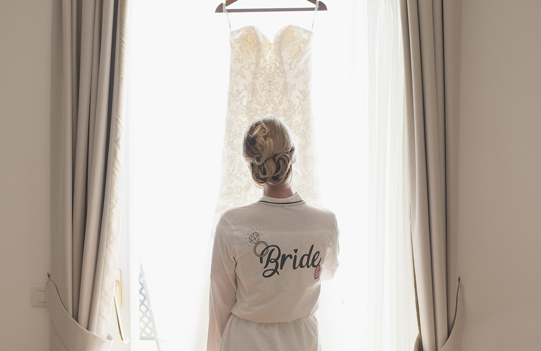 The most important wedding dress