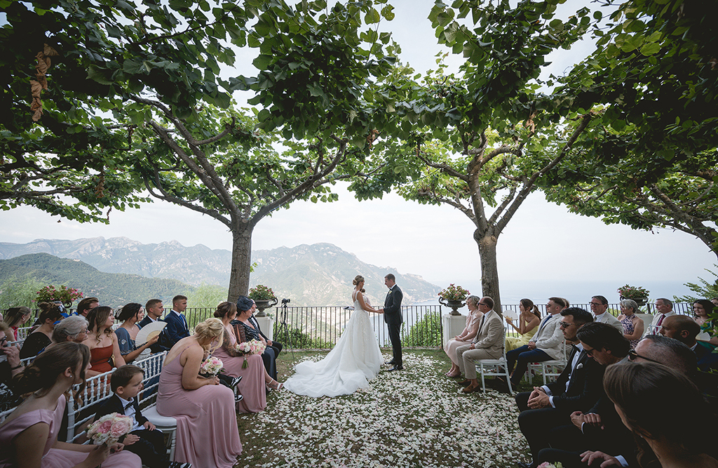 Ravello wedding at Villa Eva
